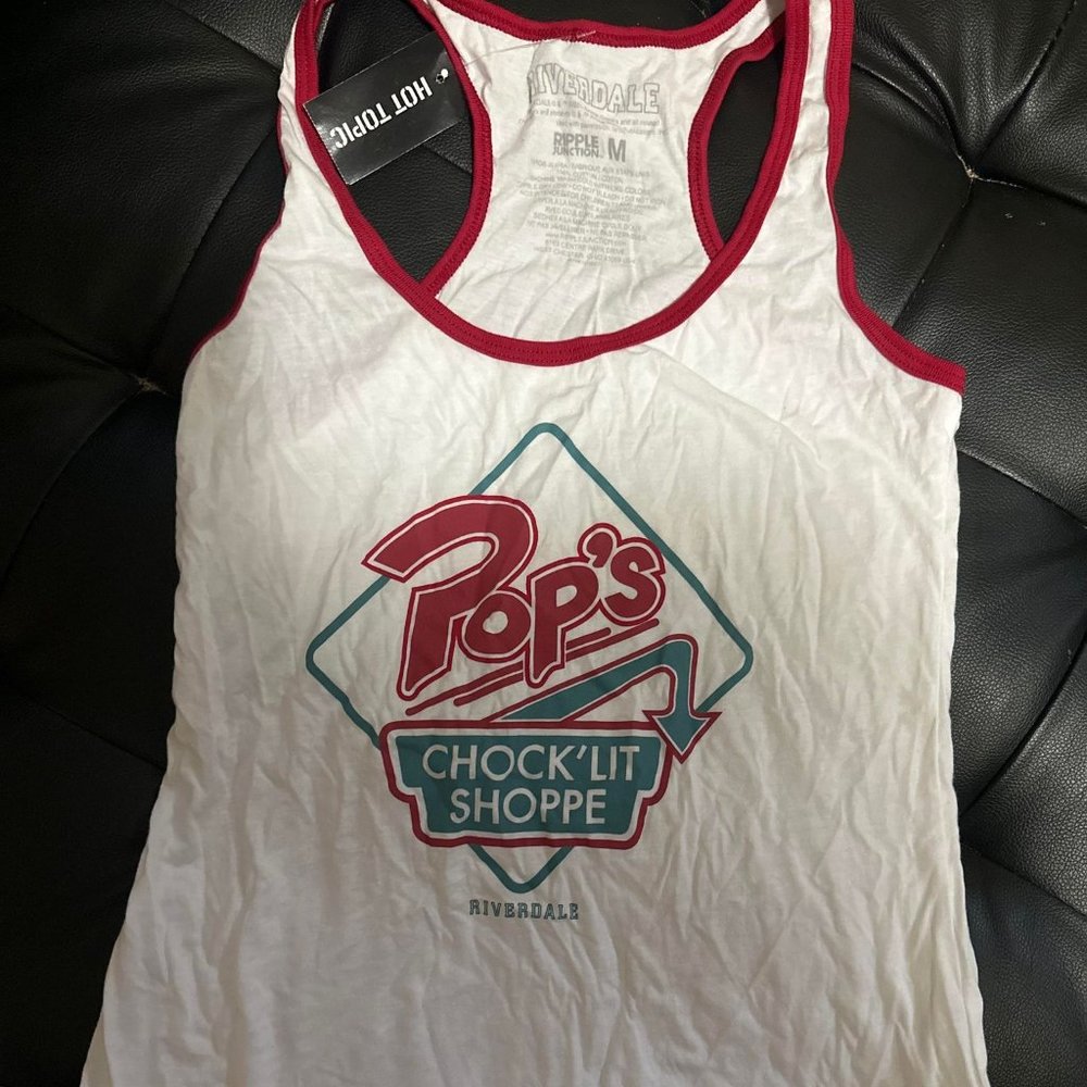 Riverdale Pops chock'lit shoppe tank top size medium